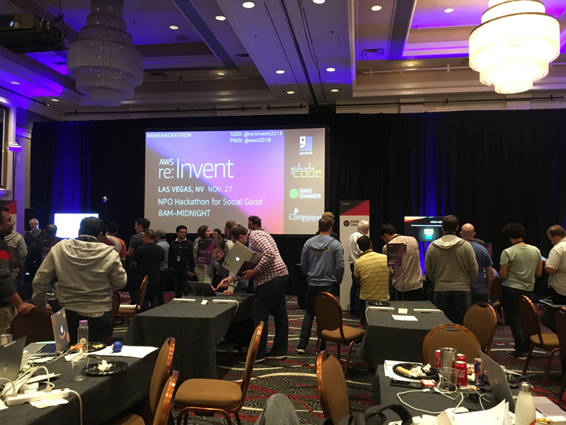 re:Invent 2018 参加レポート NPO HACKATHON FOR SOCIAL GOOD　その１